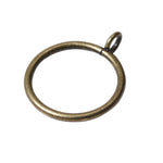 anneaux rideau métal eyelets moderne salle bain chambre noir blanc cuivre argent fixés