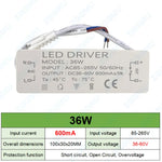 transformateur led blanc moderne adhésif 12w 20w 30w câble connecteurs protection courts circuits