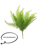 plantes artificielles soie vertes feuilles fines naturelles extérieur accrochées fêtes mariages