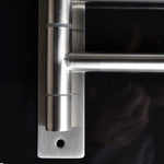 porte serviettes pliables acier inoxydable moderne vis fixations murales salle bain cuisine.storage hanger rack