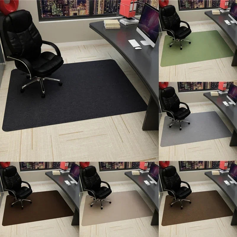 tapis sol antidérapant imperméable résistant décoloration polyester pvc moderne noir marron grisclair grisfoncé
