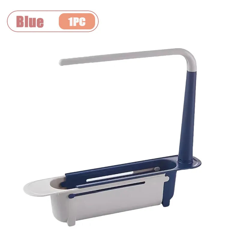 étagère cuisine pliable moderne adhésive vert blanc grille tissu bleu gris sponge toothbrush organizer
