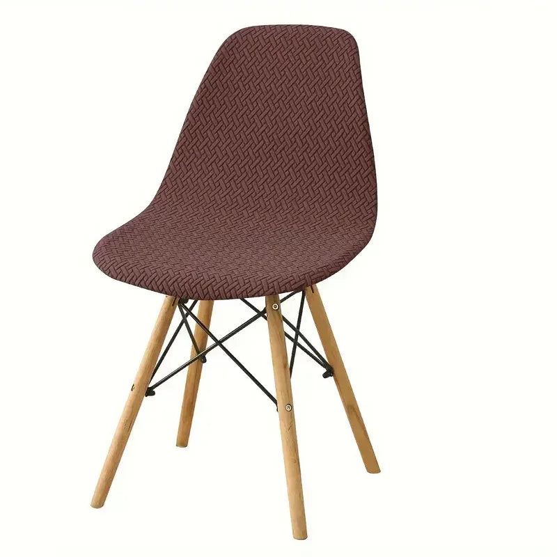 housse chaise extensible tissu motifs géométriques moderne vert gris noir festive mariage banquet