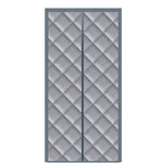 Rideau isolant thermique pour porte - isolation hivernale