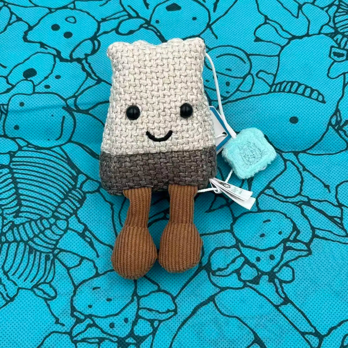 peluche ours marron clair robe capuche blanche douce enfant adulte