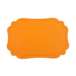 tapis table rectangulaire polyester motif points décoration cuisine salle manger classique