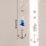 décoration murale boho chic or blanc transparentes chaines rayons solaires