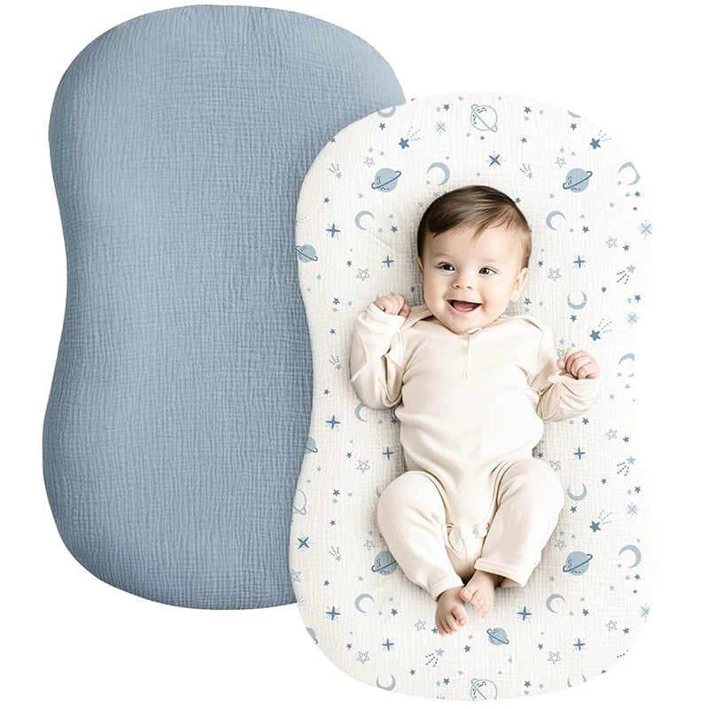 housse bébé coton douce floral moderne rose clair coussin tendre ans respirant