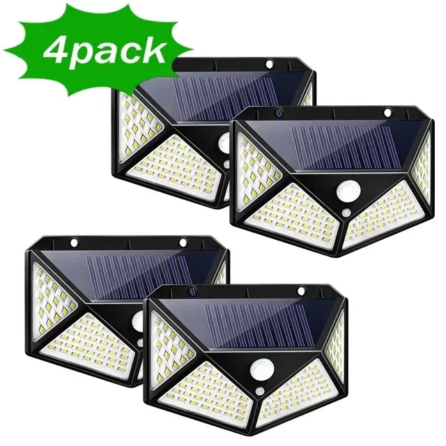 lampes solaires led détecteur mouvement moderne lot 10 noir blanc