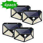 lampes solaires led détecteur mouvement moderne lot 10 noir blanc