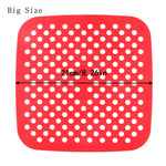 grilles cuisson silicone points blancs moderne rouge noir antiadhésive grande petite taille