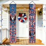 bannière étoiles aigle américaine bleu blanc rouge étoiles étoile clips décorative fête anniversaire patriotic