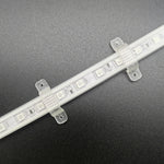 clips fixation ruban led transparent 10mm 15mm 18mm 5050 5630 3528 v1v12v20v