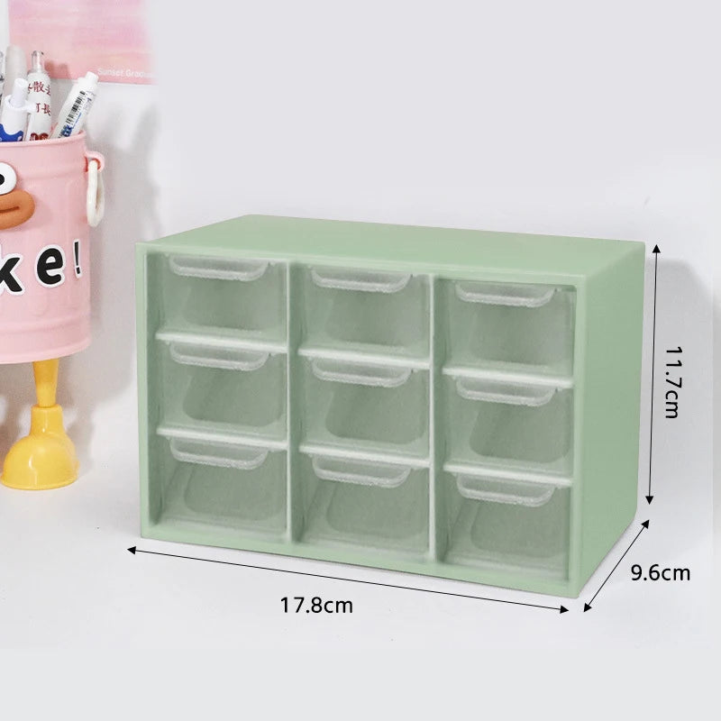 boîtes rangement tiroirs transparentes rose blanc violet modernes pratiques fixation murale