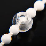 transparentes modernes rideaux arrêts chaîne sertir accessoires store sécurité rondes lisses opalescentes