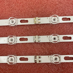 bandes rétroéclairage led blancs modernes téléviseur 12v connecteurs dorés unités