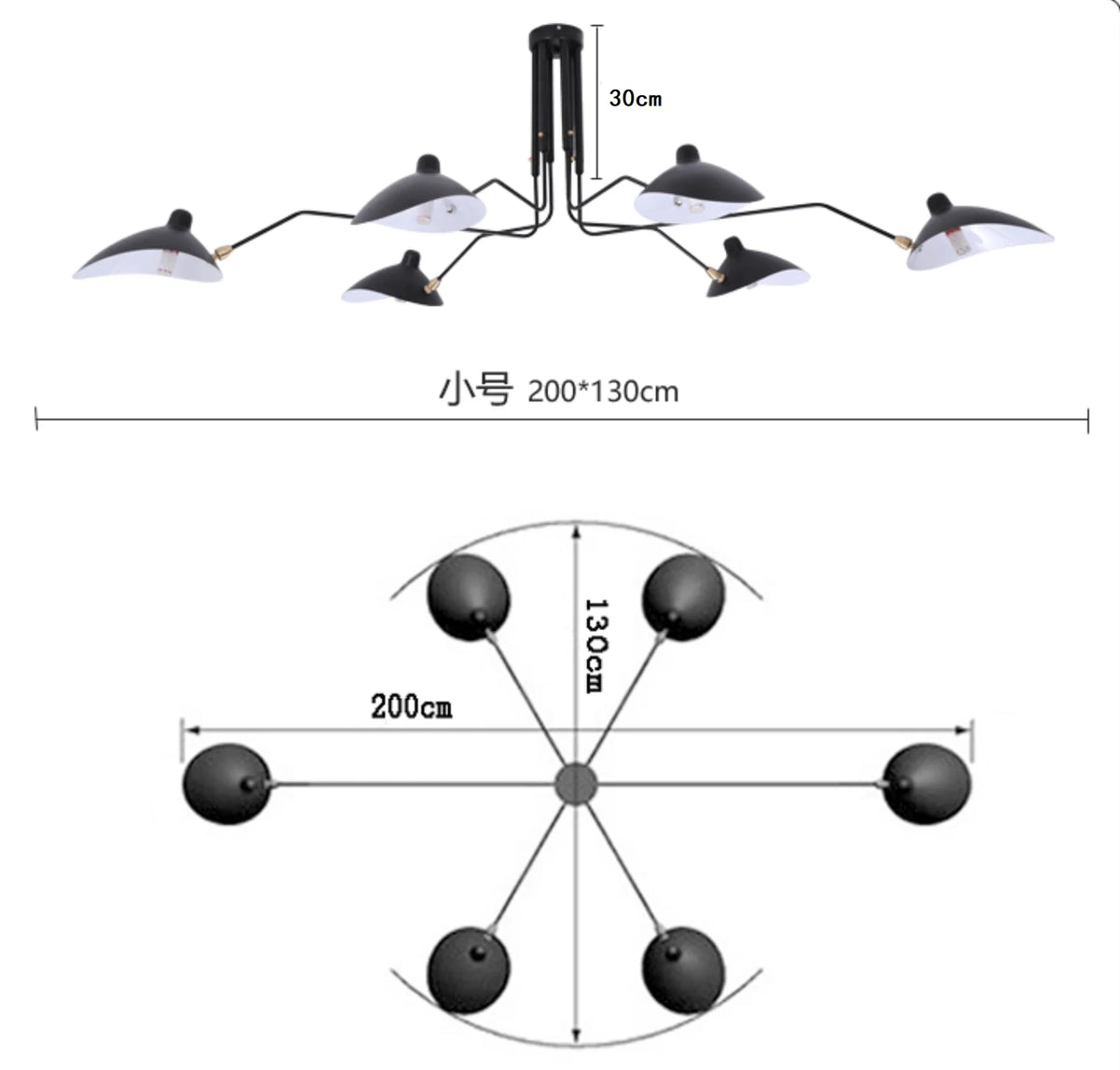 lampe suspension moderne noire dorée fixations vis incluant ampoule câble électrique