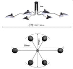 lampe suspension moderne noire dorée fixations vis incluant ampoule câble électrique
