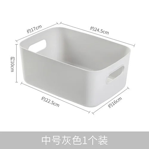 boîtes rangement réutilisables plastique blanc beige moderne minimaliste poignées intégrées chambre cuisine salle bains