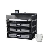 rangement multifonctionnel rack noir blanc vert maille métallique moderne document porte cartes étiquettes chanel