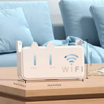 boîte rangement murale routeur blanc moderne facile plastique respectueux environnement minimaliste