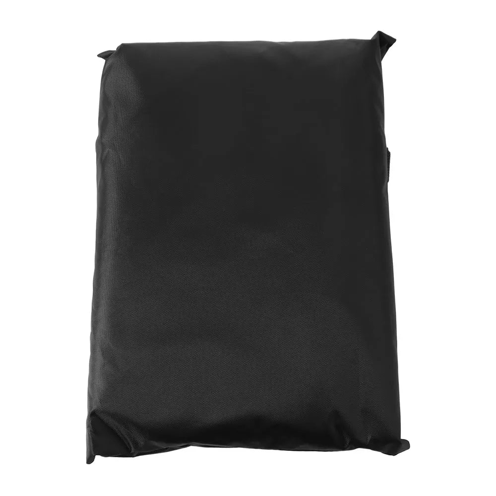 housse protection meuble noir poly coton uv résistant moderne anti poussière imperméable coupe vent