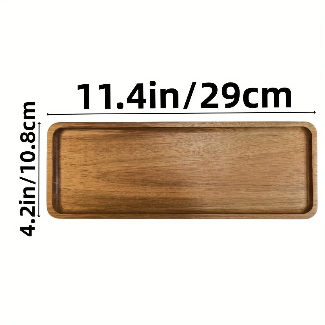 assiettes ovales bois marron clair grain naturel moderne petite grande