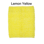 serviette crochet fait main motif rayures horizontales artisanale décoration maison enfant