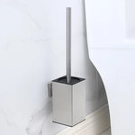 brosse wc moderne or noir argent acier inoxydable porte brosses toilette fixation murale poignée