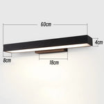 applique murale moderne led ip65 acier inoxydable noir 2492000lm 85265v