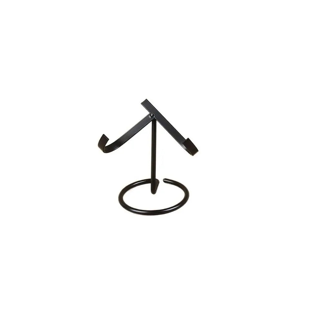 Support bijoux noir argent doré clips base circulaire moderne minimaliste salon respectueux environnement