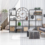 rideau franges perlées 100x200cm polyester transparent moderne salon décoration couleur argentée