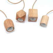 lampe suspendue bois abatjour filament ampoule suspension industrielle minimaliste scandinave chambre salon
