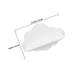 étagère murale nuage blanche moderne fixations sans perçage deco intérieur