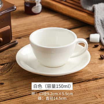 tasse porcelaine moderne soucoupe cuillère expresso thé 150ml couleur vive