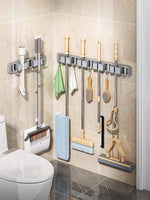 organisateur nettoyage mural multi outils respectueux environnement aluminium moderne