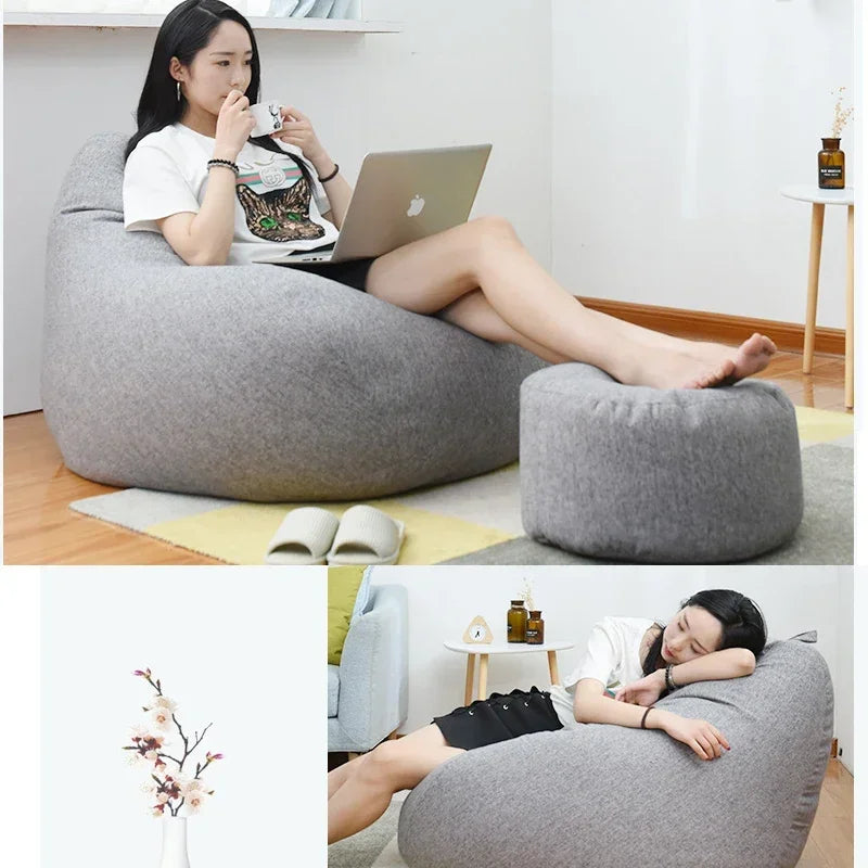 coussin sol gris uni moderne poche taille xl sans remplissage