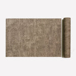 tapis table moderne gris beige marron bleu toile lin respectueux environnement imperméable essuyable resistant
