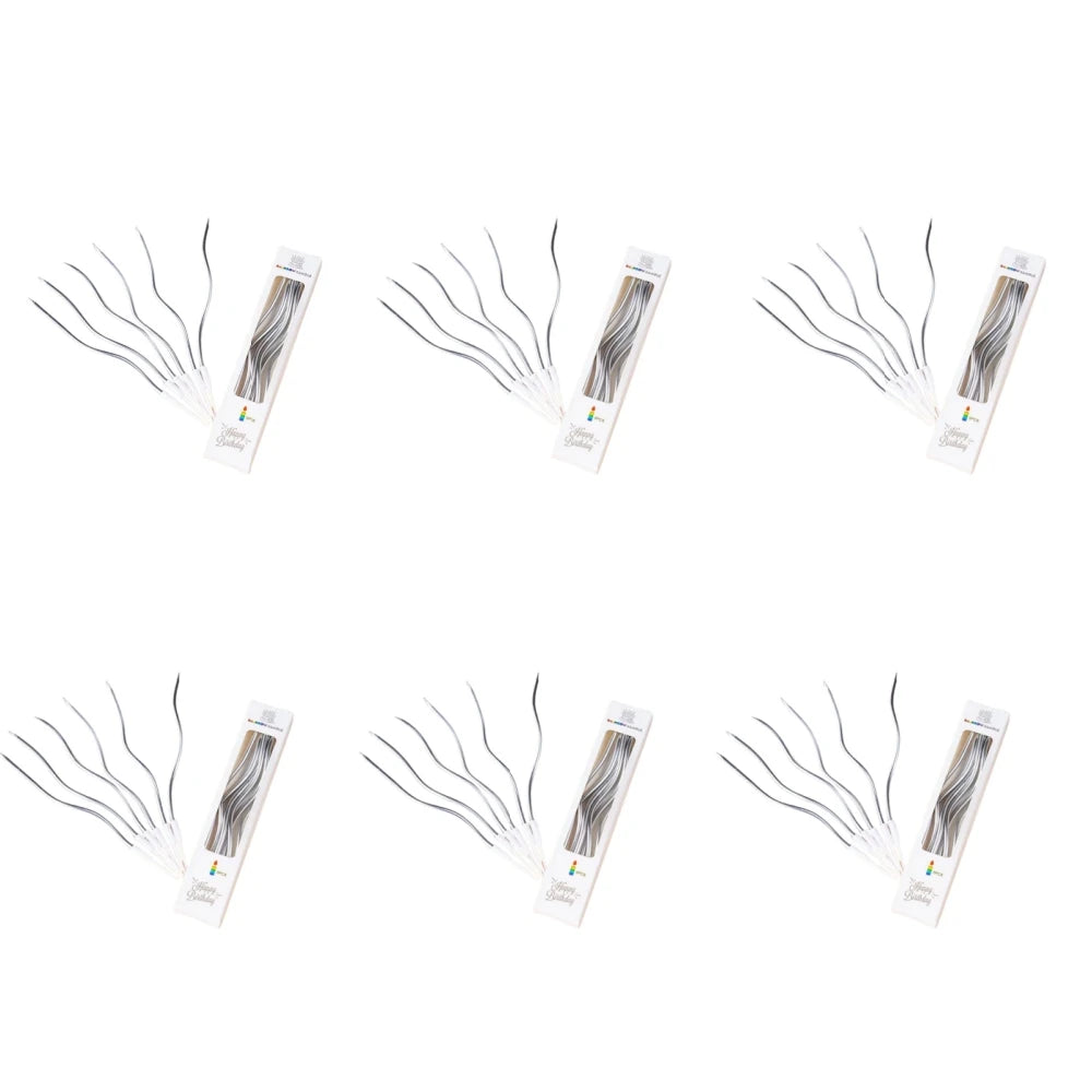 bougies flexibles bougie d'art beeswax flamme colorée violet doré rose vert blanc rayures ondulées