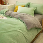 Housse de couette flanelle dans différentes couleurs disponibles