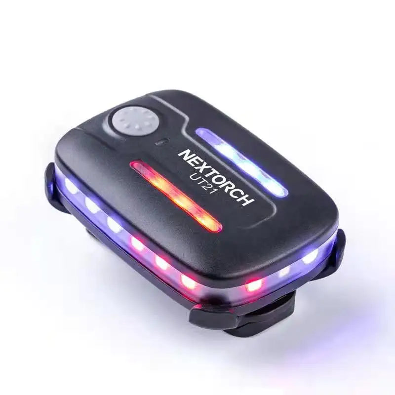 torche lampe noire led rechargeable sensor clips moderne compact usb