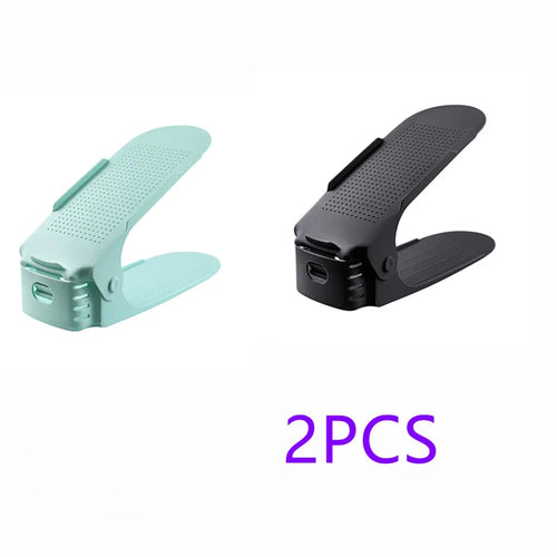 étireurs chaussures perforés autocollants rangement placard moderne gain place organisateur chaussures