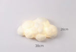 lampe nuage blanc moelleuse éclairage murale moderne enfilade enfant chambre led fixée mur