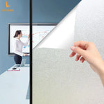 film confidentialité blanc translucide texture micro perforée adhésif moderne minimaliste protection uv isolation thermique