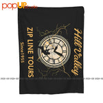 Détail de la fermeture à zip de la housse de couette polaire corail