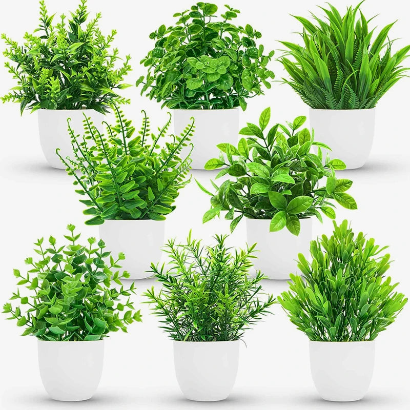 plante artificielle bonsaï pot blanc décoration intérieur moderne maison mariage fête