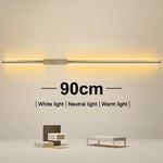lampe murale dorée moderne 60 90 120 cm vis câble électrique