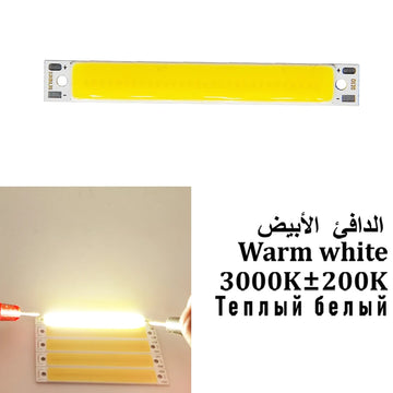 lampe led 60x50mm blanc jaune moderne aluminium silicone efficace 100lm/w