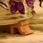 supports pots fleurs noirs modernes plantes pot set opaques