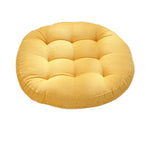coussin rond velours polyester vert foncé jaune clair bleu foncé moderne confortable